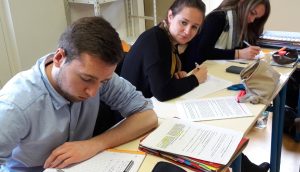élèves en formation BTS AG PME PMI