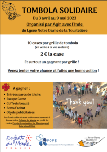 affiche tombola