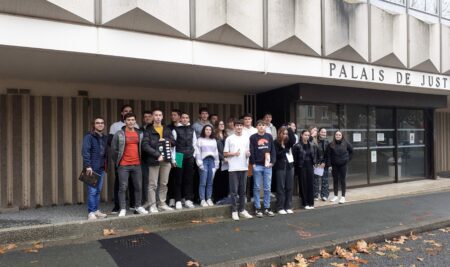 Visite du tribunal de la Roche-sur-Yon