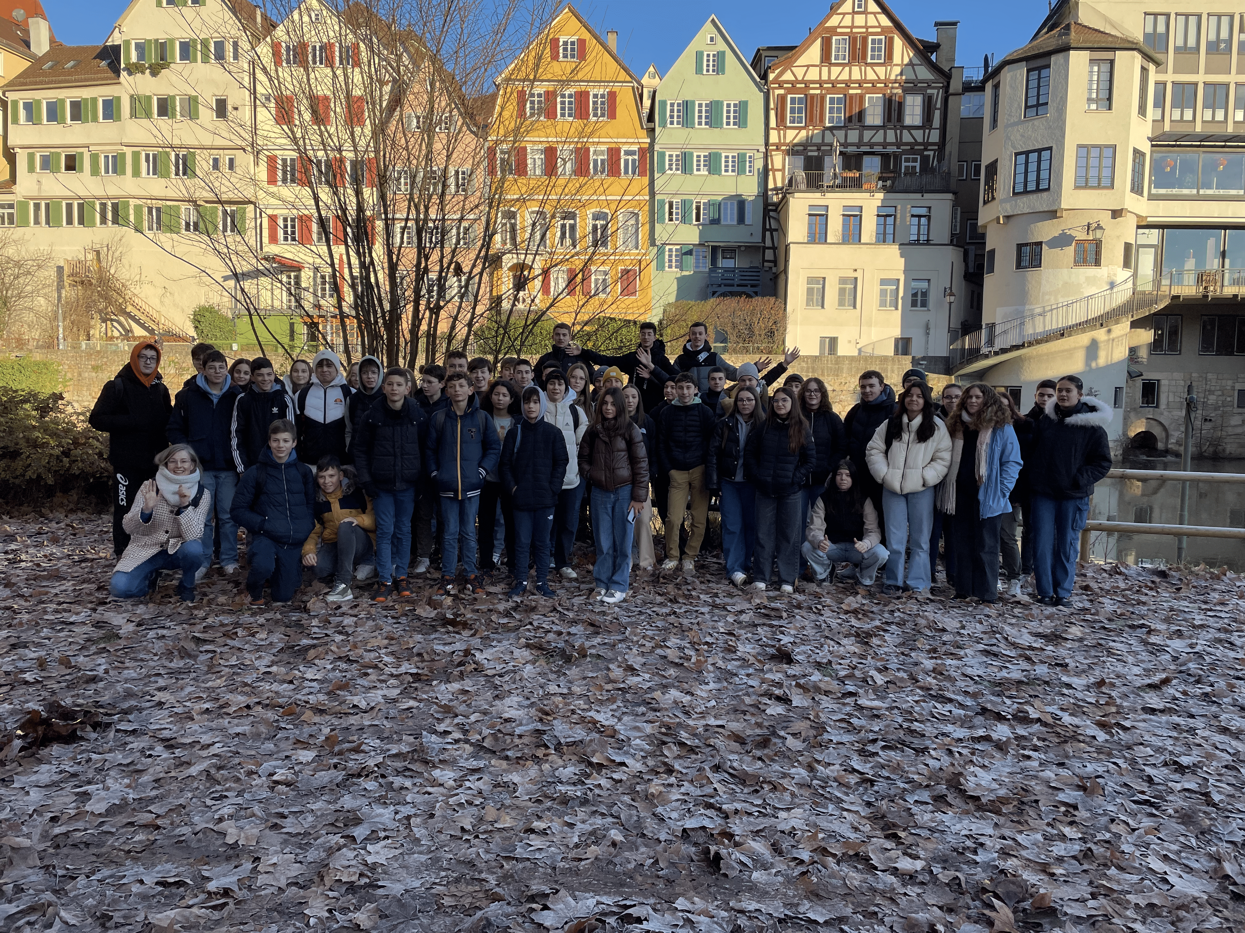 Les élèves germanistes à Tübingen