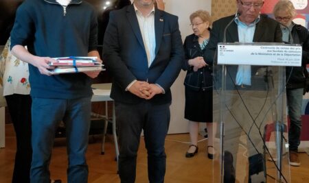 Cérémonie de la remise des prix départementaux du Concours National de la Résistance et de la Déportation